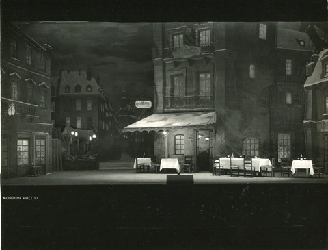 La Bohème, Giacomo Puccini. San Francisco Opera, 1931. Photographer: Lawrence B. Morton/San Francisco Opera.