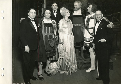 Die Meistersinger von Nürnberg, Richard Wagner. San Francisco Opera, 1931. Photographer: Lawrence B. Morton/San Francisco Opera.