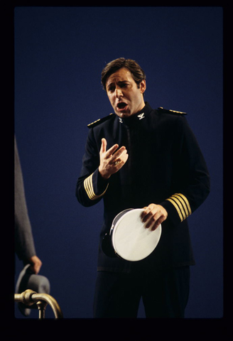 Mario Malagnini (Pinkerton), Madama Butterfly, Giacomo Puccini. San Francisco Opera, 1997-98. Photographer: Marty Sohl/San Francisco Opera.