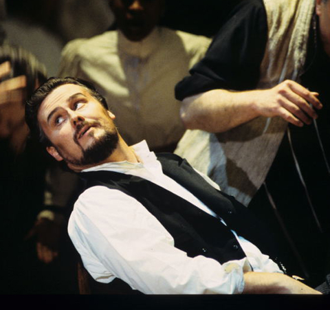 Jeffrey Wells (Galitsky), Prince Igor, Alexander Borodin. San Francisco Opera, 1996-97. Photographer: Marty Sohl/San Francisco Opera.