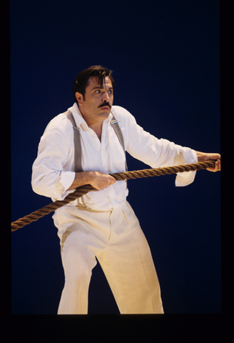 Georges Gautier (Truffaldin), Love for Three Oranges, Sergei Prokofiev. San Francisco Opera, 1994-95. Photographer: Marty Sohl/San Francisco Opera.