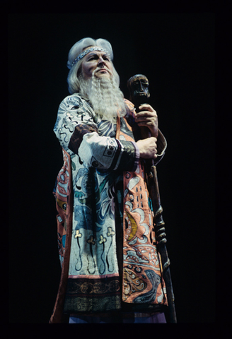 Vladimir Atlantov (Finn), Ruslan and Lyudmila, Mikhail Ivanovich Glinka. San Francisco Opera, 1995-96. Photographer: Marty Sohl/San Francisco Opera.