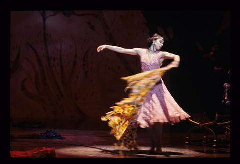 Maria Ewing (Salome), Salome, Richard Strauss. San Francisco Opera, 1992-93. Photographer: Marty Sohl/San Francisco Opera.