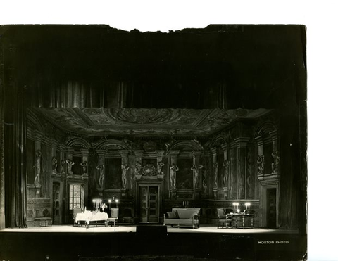 Tosca, Giacomo Puccini. San Francisco Opera, 1932. Photographer: Lawrence B. Morton/San Francisco Opera.