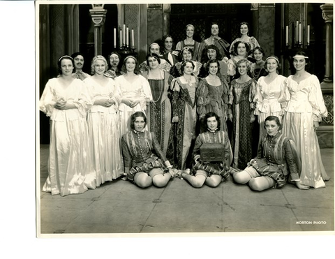 Lucia di Lammermoor, Gaetano Donizetti. San Francisco Opera, 1932. Photographer: Lawrence B. Morton/San Francisco Opera.