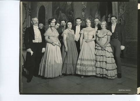 La Traviata, Giuseppe Verdi. San Francisco Opera, 1932. Photographer: Lawrence B. Morton/San Francisco Opera.