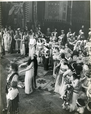 Samson et Dalila, Camille Saint-Saëns. San Francisco Opera, 1933. Photographer: Lawrence B. Morton/San Francisco Opera.