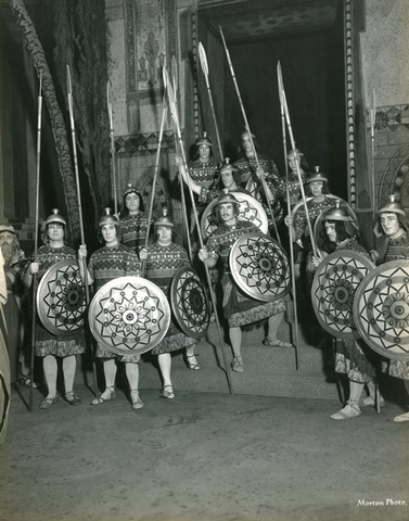 Samson et Dalila, Camille Saint-Saëns. San Francisco Opera, 1933. Photographer: Lawrence B. Morton/San Francisco Opera.