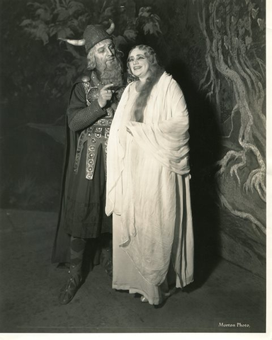 Tristan und Isolde, Richard Wagner. San Francisco Opera, 1933. Photographer: Lawrence B. Morton/San Francisco Opera.