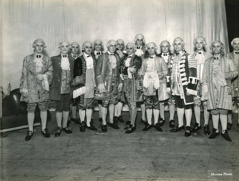 Manon, Jules Massenet. San Francisco Opera, 1933. Photographer: Lawrence B. Morton/San Francisco Opera.