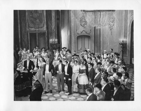 La Traviata, Giuseppe Verdi. San Francisco Opera, 1933. Photographer: Lawrence B. Morton/San Francisco Opera.