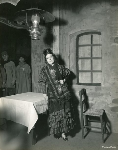 La Bohème, Giacomo Puccini. San Francisco Opera, 1933. Photographer: Lawrence B. Morton/San Francisco Opera.