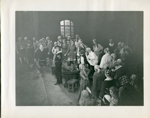 La Forza del Destino, Giuseppe Verdi. San Francisco Opera, 1933. Photographer: Lawrence B. Morton/San Francisco Opera.