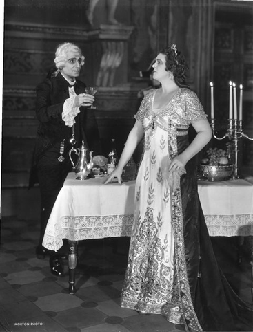 Tosca, Giacomo Puccini. San Francisco Opera, 1934. Photographer: Lawrence B. Morton/San Francisco Opera.