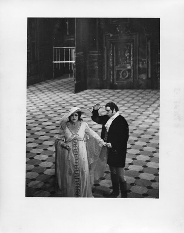 Tosca, Giacomo Puccini. San Francisco Opera, 1934. Photographer: Lawrence B. Morton/San Francisco Opera.