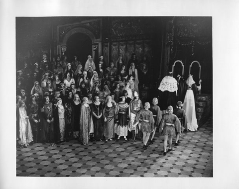 Tannhäuser, Richard Wagner. San Francisco Opera, 1934. Photographer: Lawrence B. Morton/San Francisco Opera.