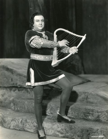 Tannhäuser, Richard Wagner. San Francisco Opera, 1934. Photographer: Lawrence B. Morton/San Francisco Opera.