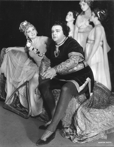 Tannhäuser, Richard Wagner. San Francisco Opera, 1934. Photographer: Lawrence B. Morton/San Francisco Opera.