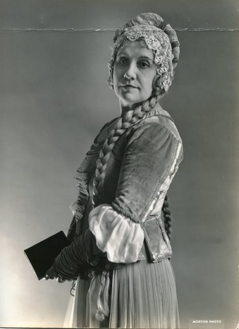 Faust, Charles Gounod. San Francisco Opera, 1934. Photographer: Lawrence B. Morton/San Francisco Opera.