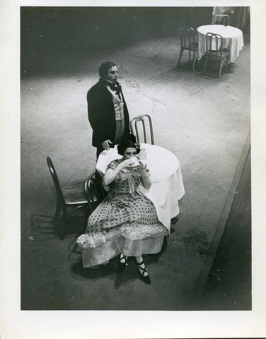 La Rondine, Giacomo Puccini. San Francisco Opera, 1934. Photographer: Lawrence B. Morton/San Francisco Opera.