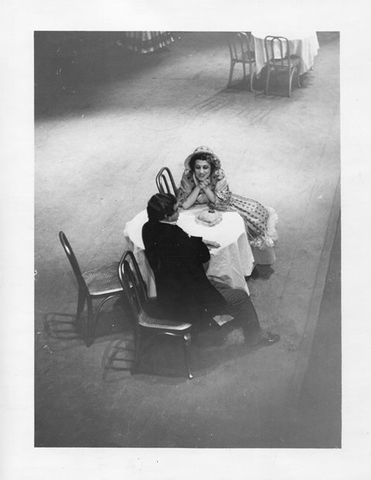 La Rondine, Giacomo Puccini. San Francisco Opera, 1934. Photographer: Lawrence B. Morton/San Francisco Opera.