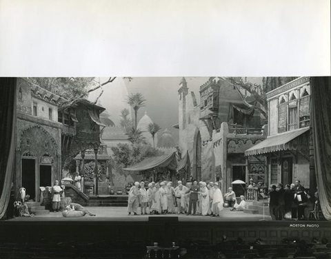 Lakmé, Léo Delibes. San Francisco Opera, 1934. Photographer: Lawrence B. Morton/San Francisco Opera.