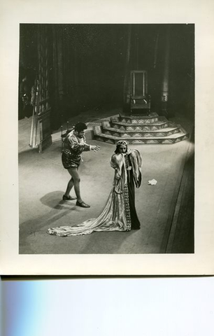 Otello, Giuseppe Verdi. San Francisco Opera, 1934. Photographer: Lawrence B. Morton/San Francisco Opera.