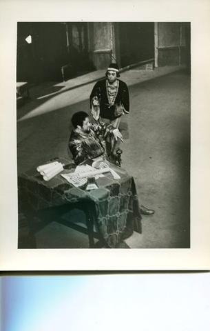 Otello, Giuseppe Verdi. San Francisco Opera, 1934. Photographer: Lawrence B. Morton/San Francisco Opera.