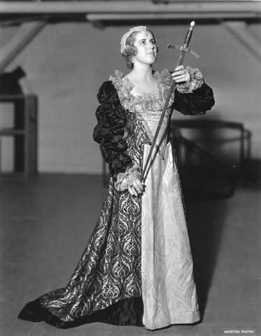 Otello, Giuseppe Verdi. San Francisco Opera, 1934. Photographer: Lawrence B. Morton/San Francisco Opera.