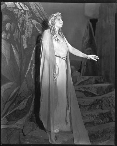 Das Rheingold, Richard Wagner. San Francisco Opera, 1935. Photographer: Franklin and Rognon/San Francisco Opera.