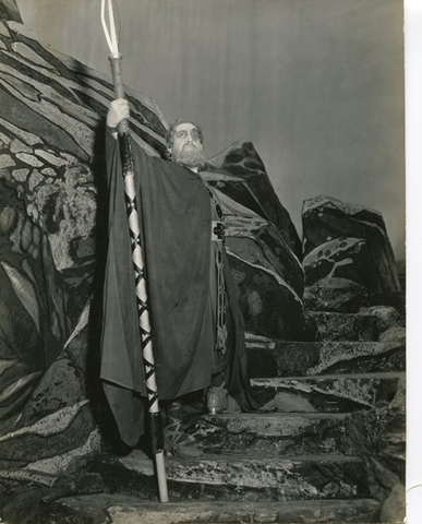 Das Rheingold, Richard Wagner. San Francisco Opera, 1935. Photographer: Franklin and Rognon/San Francisco Opera.