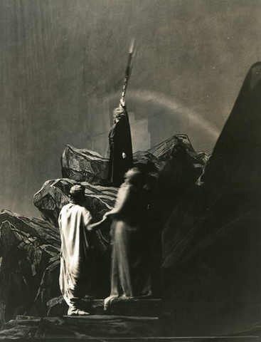 Das Rheingold, Richard Wagner. San Francisco Opera, 1935. Photographer: Franklin and Rognon/San Francisco Opera.