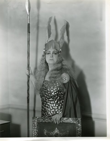 Die Walküre, Richard Wagner. San Francisco Opera, 1935. Photographer: Franklin and Rognon/San Francisco Opera.