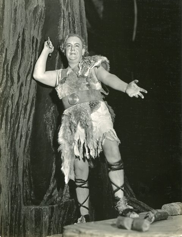 Die Walküre, Richard Wagner. San Francisco Opera, 1935. Photographer: Franklin and Rognon/San Francisco Opera.