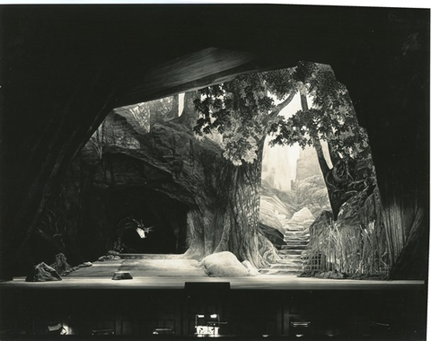 Siegfried, Richard Wagner. San Francisco Opera, 1935. Photographer: Franklin and Rognon/San Francisco Opera.