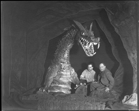 Siegfried, Richard Wagner. San Francisco Opera, 1935. Photographer: Franklin and Rognon/San Francisco Opera.