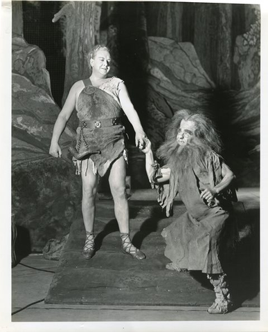 Siegfried, Richard Wagner. San Francisco Opera, 1935. Photographer: Franklin and Rognon/San Francisco Opera.