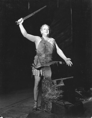 Siegfried, Richard Wagner. San Francisco Opera, 1935. Photographer: Franklin and Rognon/San Francisco Opera.