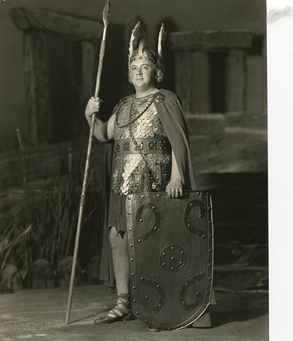 Götterdämmerung, Richard Wagner. San Francisco Opera, 1935. Photographer: Franklin and Rognon/San Francisco Opera.