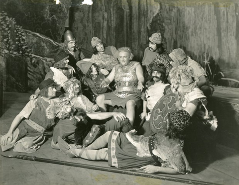 Götterdämmerung, Richard Wagner. San Francisco Opera, 1935. Photographer: Franklin and Rognon/San Francisco Opera.