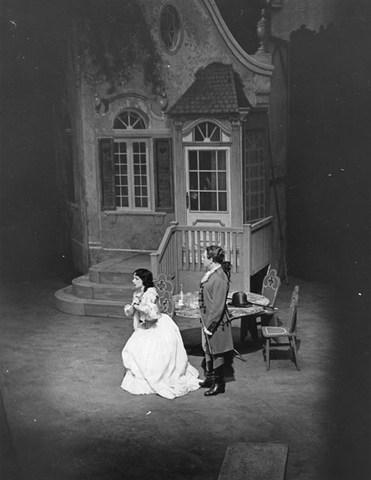 Werther, Jules Massenet. San Francisco Opera, 1935. Photographer: Franklin and Rognon/San Francisco Opera.