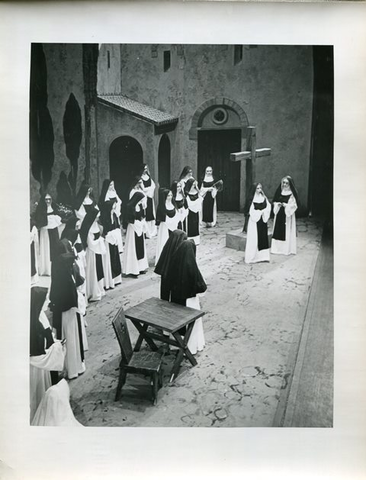 Suor Angelica, Giacomo Puccini. San Francisco Opera, 1935. Photographer: Franklin and Rognon/San Francisco Opera.