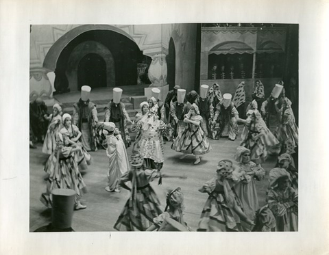 Le Coq d'Or, Nikolai Rimsky-Korsakov. San Francisco Opera, 1935. Photographer: Franklin and Rognon/San Francisco Opera.