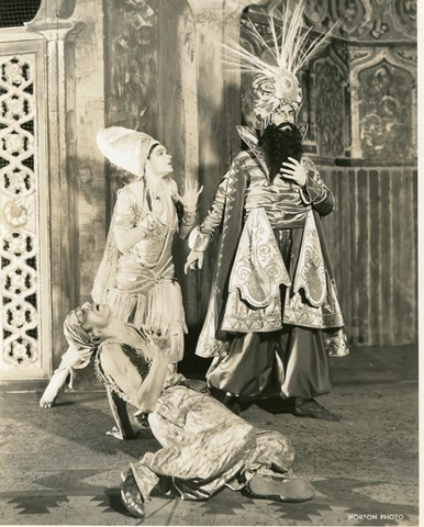 Le Coq d'Or, Nikolai Rimsky-Korsakov. San Francisco Opera, 1935. Photographer: Lawrence B. Morton/San Francisco Opera.