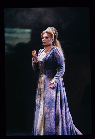 Carol Vaness (Mathilde), Guillaume Tell, Gioachino Rossini. San Francisco Opera, 1991-92. Photographer: Marty Sohl/San Francisco Opera.