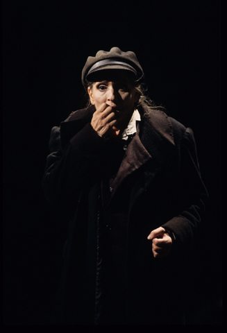 Hildegard Behrens (Leonore), Fidelio, Ludwig van Beethoven. San Francisco Opera, 1992-93. Photographer: Marty Sohl/San Francisco Opera.