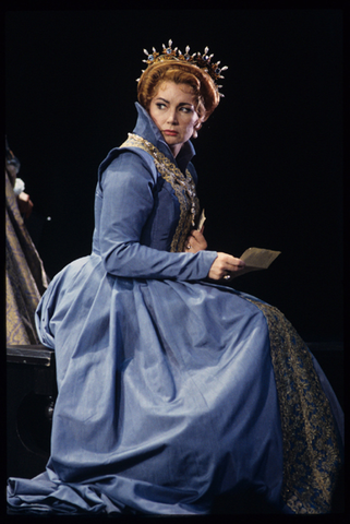 Carol Vaness (Elisabetta), Don Carlo, Giuseppe Verdi. San Francisco Opera, 1992-93. Photographer: Marty Sohl/San Francisco Opera.