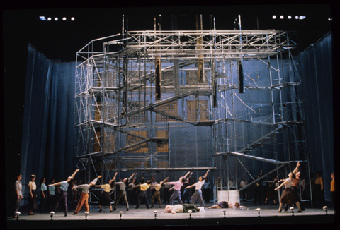 Dancers, The Death of Klinghoffer, John Adams. San Francisco Opera, 1992-93. Photographer: Marty Sohl/San Francisco Opera.