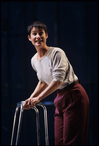 Janice Felty (The Swiss Grandmother, An Austrian Woman, or The British Dancing Girl) , The Death of Klinghoffer, John Adams. San Francisco Opera, 1992-93. Photographer: Marty Sohl/San Francisco Opera.