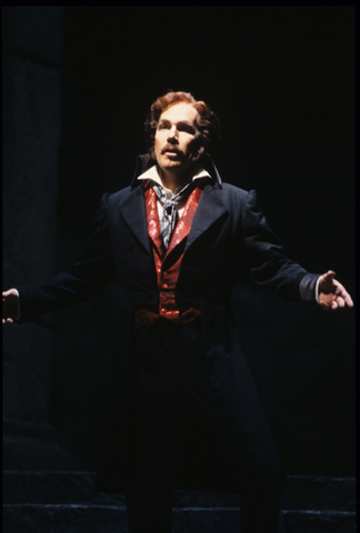 Jacque Trussel (Loge), Das Rheingold, Richard Wagner. San Francisco Opera, 1989-90. Photographer: Marty Sohl/San Francisco Opera.